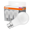 3x Żarówka LED A60 B22d 8W = 60W 806lm 2700K Ciepła 150° BASE Osram