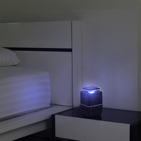 Lampa Pułapka Owadobójcza na Komary Muchy Światło UV USB VAYOX