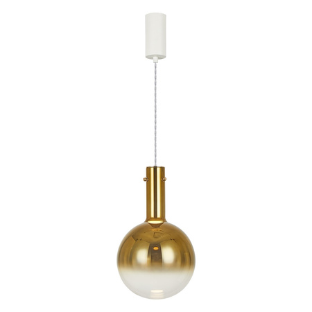 Lampa Wisząca Sufitowa TORONTO 1xGU10 Biało-Złota Milagro