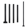 Słup Oświetleniowy Składany do Opraw Zewnętrznych SG 4m Fi 60mm Czarny Kobi