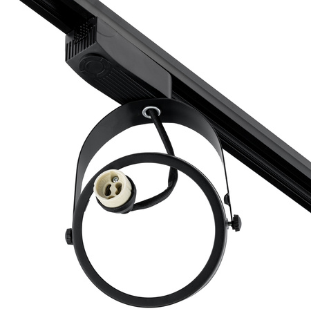 Reflektor Szynowy GU10 ES111 Czarny VICTUS Lampa do Szynoprzewodów Jednofazowych Lumiled