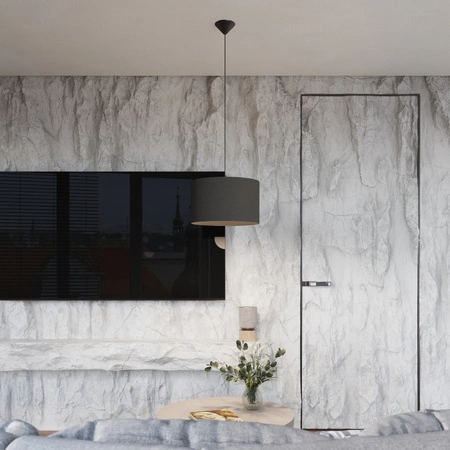 Lampa Sufitowa Wisząca Zwis E27 Żyrandol Owalna Czarna Minimalistyczna Nova Sollux