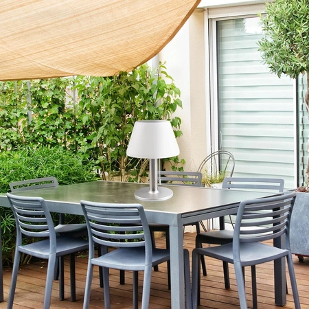 Lampa Ogrodowa LED Solarna Stołowa VIOLA 4000K IP44 Nowoczesna Zewnętrzna