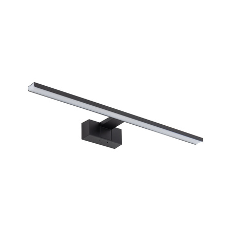 Kinkiet Ścienny Lampa Natynkowa LED 12W 900lm 4000K Neutralna Czarna Wodoodporna Łazienkowa IP44 Nowoczesna CEZANNE LED M 10677 Nowodvorski