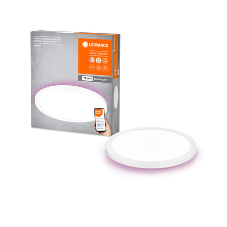 Plafon LED Natynkowy 19W SMART+ WiFi RGB Ściemnialny 24cm Okrągły Biały Orbis Ceiling LEDVANCE