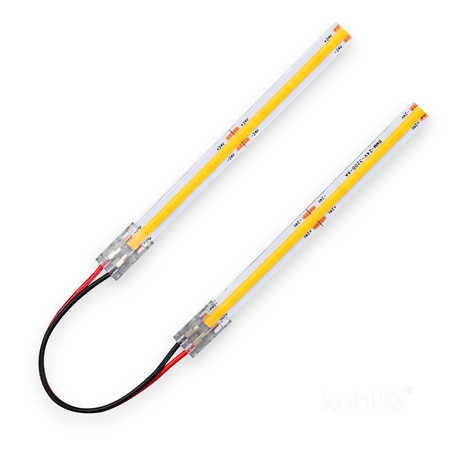 Łącznik Dwustronny 10 cm do Taśmy LED COB 8mm Kobi