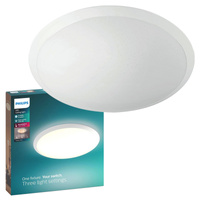 Lampa Sufitowa Plafon LED 18W 1500lm 2700K Biała CAVANAL Philips