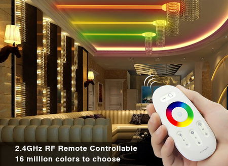Sterownik do Taśm LED RGB ODBIORNIK 216W + Pilot RF Wi-Fi Mi-Light - FUT025