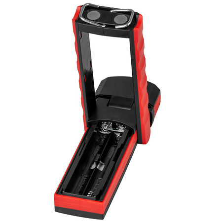 Latarka Na Baterie LED 4xAAA 120lm Warsztatowa Składana Robocza Magnes Hak VA0101 Vayox