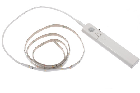 Taśma LED z Czujnikiem Ruchu 2,4W 3000K 180lm 120D 4xAAA 6V DC 1m CORREA Kobi