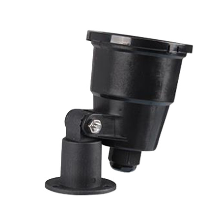 Lampa LED Ogrodowa Zewnętrzna Reflektor SERGIO 7W 2700K Wbijana Czarna Nowoczesna