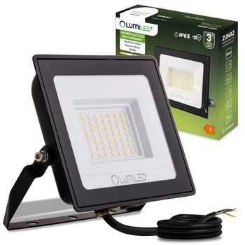 Naświetlacz LED ZUNA2 50W 4500lm 4000K IP65 Czarny LUMILED