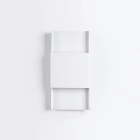 Lampa Ścienna Kinkiet 2x G9 Prostokątna Biała Nowoczesna Durlin Sollux