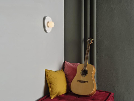 Lampa Ścienna Dekoracyjna Kinkiet Oprawa Natynkowa G9 Biały Decor Ledvance