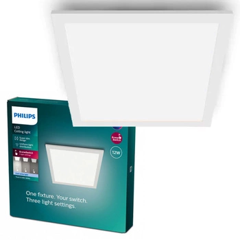 Panel LED 30x30 12W 1200lm 4000K SceneSwitch Biała Touch Philips