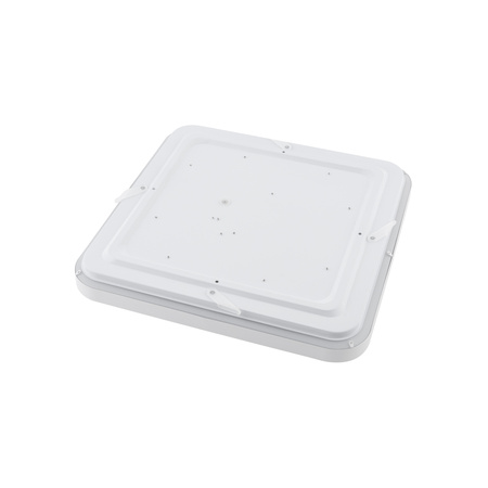 Plafon Lampa Sufitowa Oprawa Natynkowa LED 32W 2400lm 3000K Ciepła Biała Wodoodporna IP44 AGNES SQUARE LED 8113 Nowodvorski