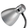Lampka biurkowa LED E14 ZARA HR-40-SR Srebrna 360° Kanlux