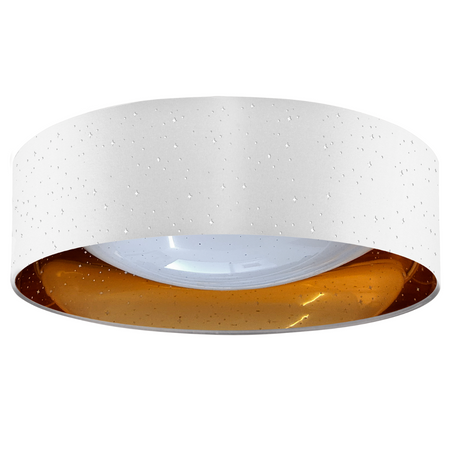 Plafon LED Oprawa Sufitowa 24W 2600lm 4000K Neutralna 120° Biała Złota Tuluza Sanico Goldlux