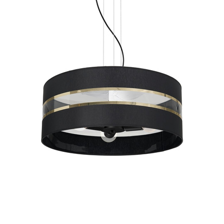 Lampa Wisząca Sufitowa ULTIMO Czarna 3xE27 Milagro