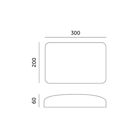 Lampa Ogrodowa LED Podświetlany Numer Domu Kinkiet Elewacyjny NUMOS 7W 4000K IP65 Czujnik Kobi