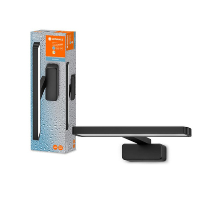 Lampa Łazienkowa LED Kinkiet Nad Lustro Ściemnialny 7W 300lm CCT Czarny IP44 40cm Obris Ledvance