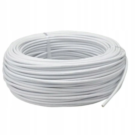 Przewód Kabel OWY H05VV-F 300/500V 5x4mm Biały 1m ELEKTROKABEL
