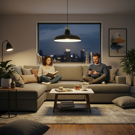 6x Żarówka LED E27 Kulka P45 2,2W 470lm = 40W 4000K Neutrana 360° Filament KLASA A LUMILED