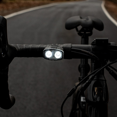 Lampka Latarka Rowerowa Tylna Czerwona USB-C 6 Trybów IP66 MOCNA VAYOX