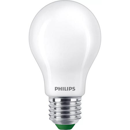 Żarówka LED E27 A60 4W = 60W 840lm 210lm/W 2700K Ciepła 300° Ściemnialna KLASA A UltraEfficient Philips