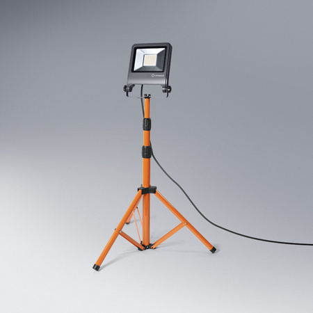 Naświetlacz Reflektor LED Lampa Akumulatorowy Na Statywie Przenośny Roboczy 50W 4500lm 4000K IP65 Grafitowy Worklight Ledvance