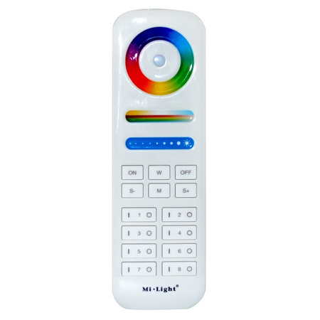 Pilot LED RGB+CCT radiowy 8 STREF Wi-Fi DOTYK Mi-Light - FUT089