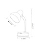 Lampka biurkowa szkolna do LED E27 GAMA KM4010-BL biała KM LUMILED
