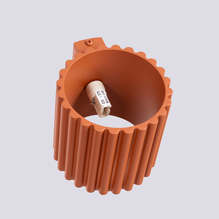 Lampa Ścienna Kinkiet G9 Aluminiowa Ochra czerwona Aura Deep Space SL.1801 Sollux