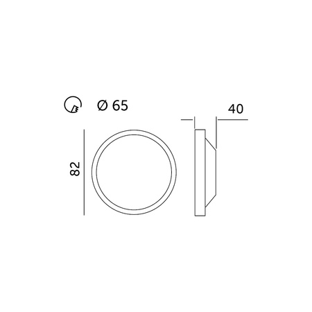 Oprawa Podtynkowa LED Downlight Lampa Punktowa 5W 420lm 3000K Ciepła Oczko Spot Biała Halo Kobi