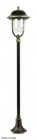 Lampa Ogrodowa Zewnętrzna Stojąca SŁUPEK Prince K 5002/1/O E27 167cm Su-Ma