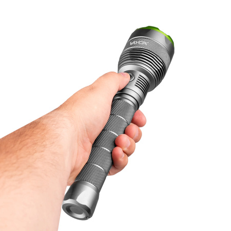 Latarka Taktyczna LED Wodoodporna Akumulator USB- C 10000lm IPX7 / OB 4 Vayox