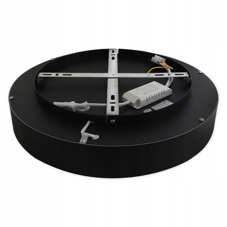 Lampa sufitowa PLAFON LED żyrandol GALAXIS NOVA 54W 3000K-6500K czarny + pilot