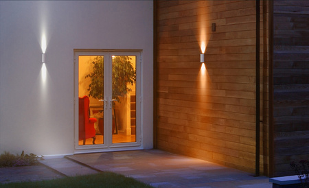 Kinkiet lampa elewacyjna ścienna 12W Endura Style UPDOWN Biały LEDVANCE