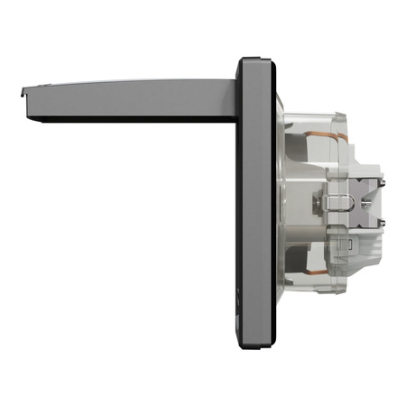 Gniazdo Pojedyncze z Ramką IP44 Jednokrotne z Klapką SCHNEIDER ASFORA