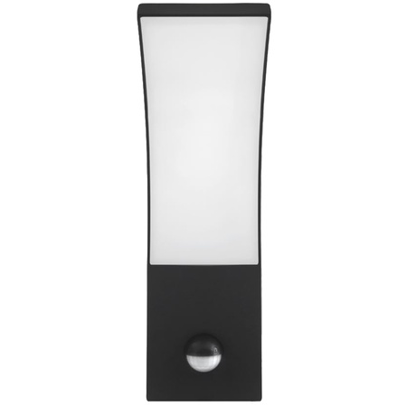 Kinkiet Ogrodowy Elewacyjny Lampa Zewnętrzna LED 9W 4000K IP54 z Czujnikiem Ruchu i Zmierzchu