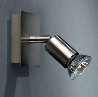 Lampa Ścienna Kinkiet GU10 nikiel Carrea Philips