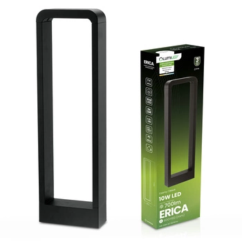 Lampa Ogrodowa Słupek Zewnętrzny Stojący LED 10W ERICA 60cm LUMILED