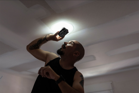 Naświetlacz Halogen LED Lampa Akumulatorowa Robocza 10W Przenośny Reflektor Worklight Ledvance