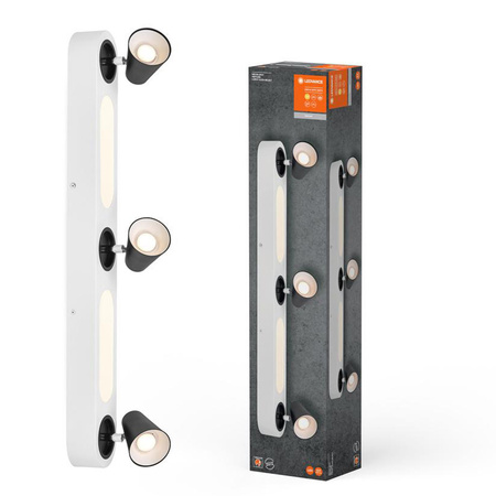 Lampa Sufitowa LED Ścienna Reflektor Kinkiet Ozdobny Oświetleniowy 26W Biała LEDVANCE