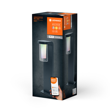 SŁUPEK ogrodowy lampa zewnętrzna stojąca SMART+ WiFi LED 10W 420 lm CASCADE 50cm LEDVANCE