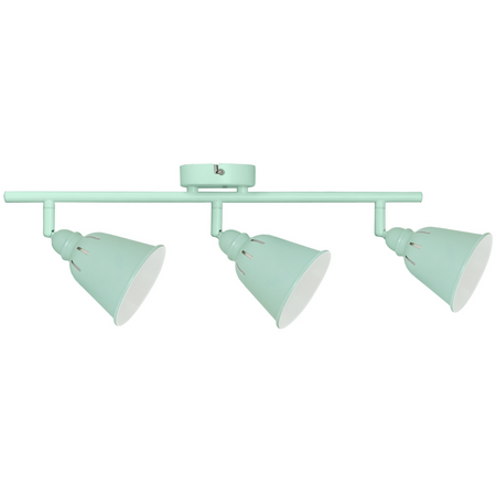KINKIET FIONA oprawa ścienna 3xE14 do sufitu MIĘTA GOLDLUX (Polux)