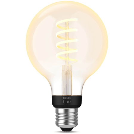 Żarówka LED Globe E27 G95 7W CCT PHILIPS HUE White & Ambiance Filament Bluetooth Zigbee