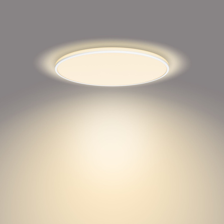 Lampa Sufitowa Plafon LED 36W 3600lm 2700K SceneSwitch Biała Ozziet Philips