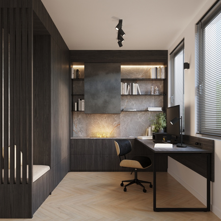 Lampa Sufitowa Reflektor Tuba Spot 4x GU10 Czarna Karbon Deep Space SL.1584 Sollux