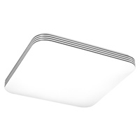 Panel LED Lampa Sufitowa Natynkowa 50W 3000K Ciepła z Czujnikiem Ruchu i Zmierzchu 43x43cm Kwadratowy ORBIS LEDVANCE